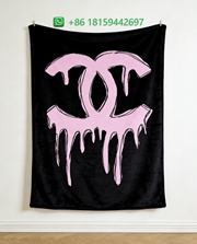 Chanel Throw Blankets